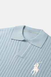 DESIGNER POLO - BABY BLAUW