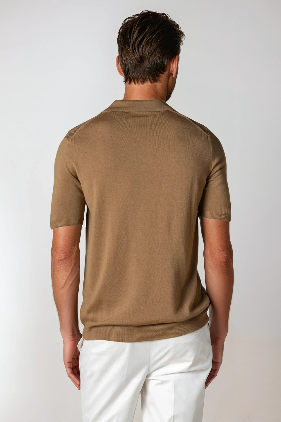 DESIGNER POLO - CARAMEL