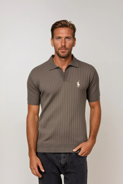 DESIGNER POLO - BRUIN