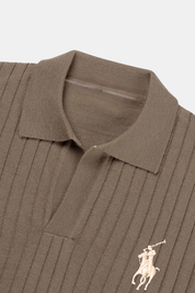 DESIGNER POLO - BRUIN