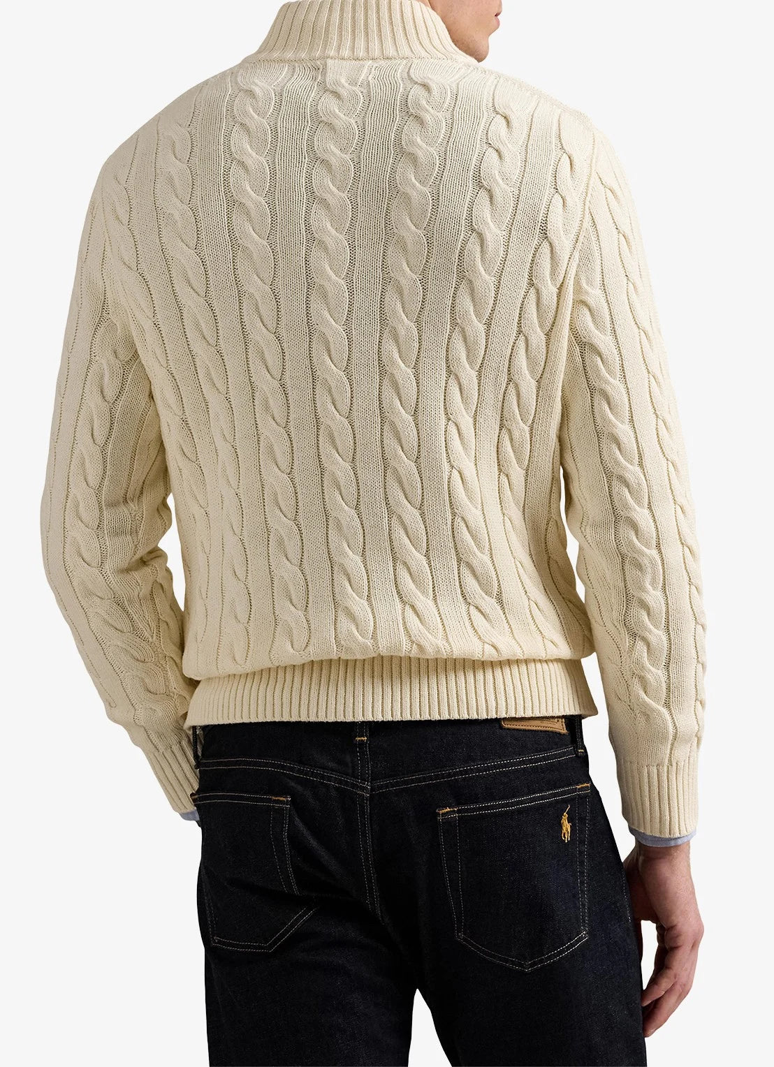 Polo Ralph Lauren Kabeltrui met logoborduring