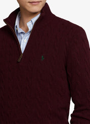 Polo Ralph Lauren Kabeltrui met logoborduring