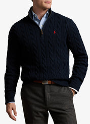 Polo Ralph Lauren Kabeltrui met logoborduring